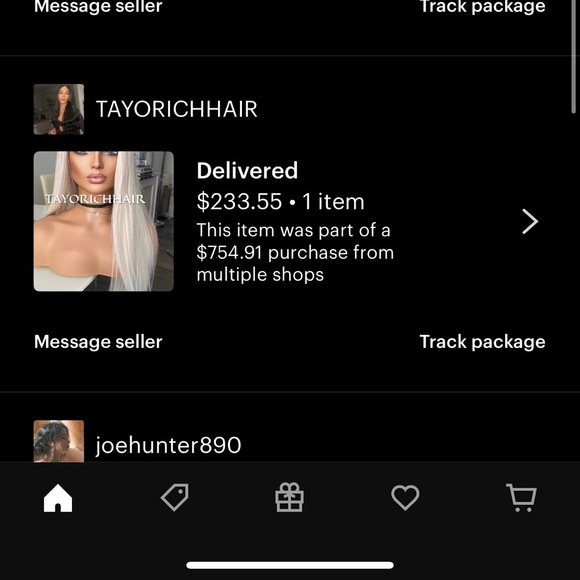 Beautiful wig I bought it off Etsy by Taylor Rich hair. Never wore limited deal - Picture 13 of 13